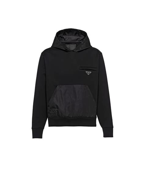 prada re nylon hoodie